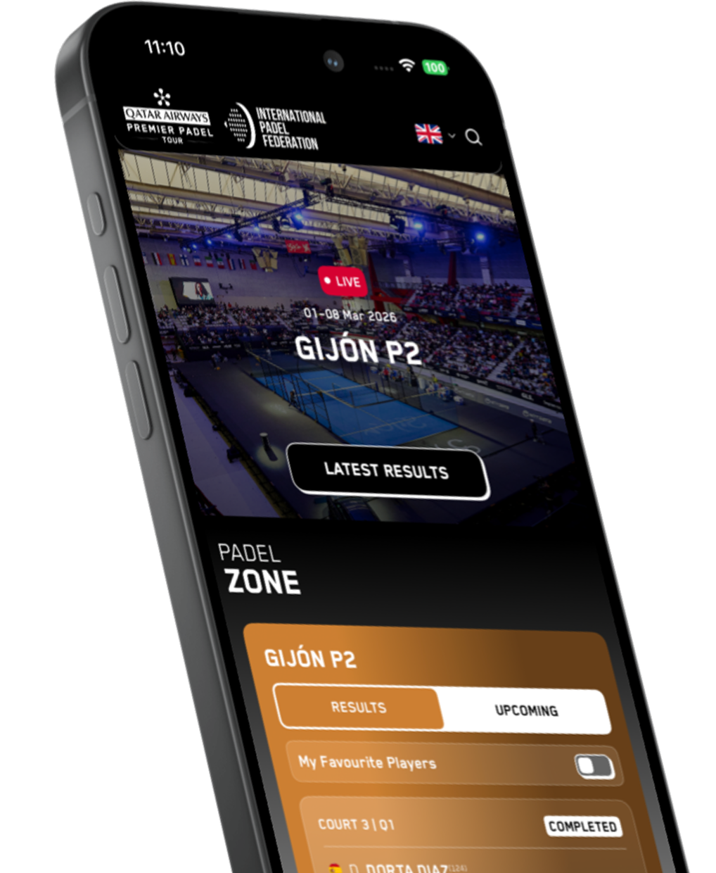 Premier Padel App