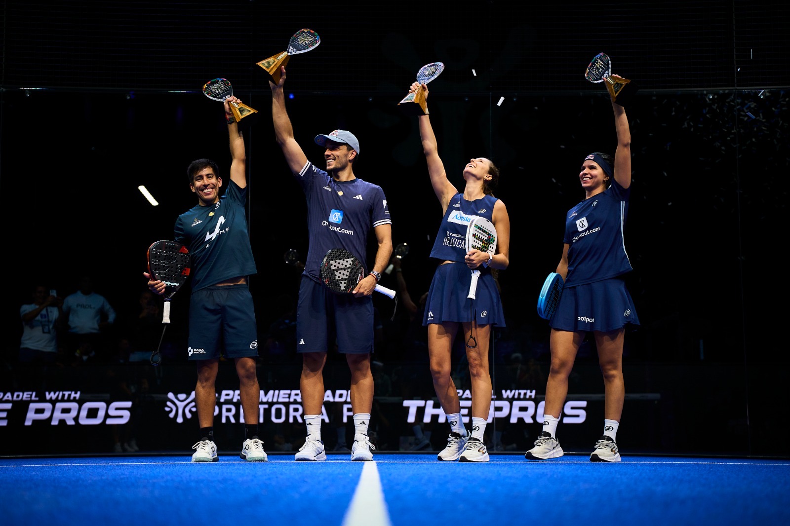 Experience leads Gemma-Delfi and Chingalán to South Africa's first Premier Padel crown