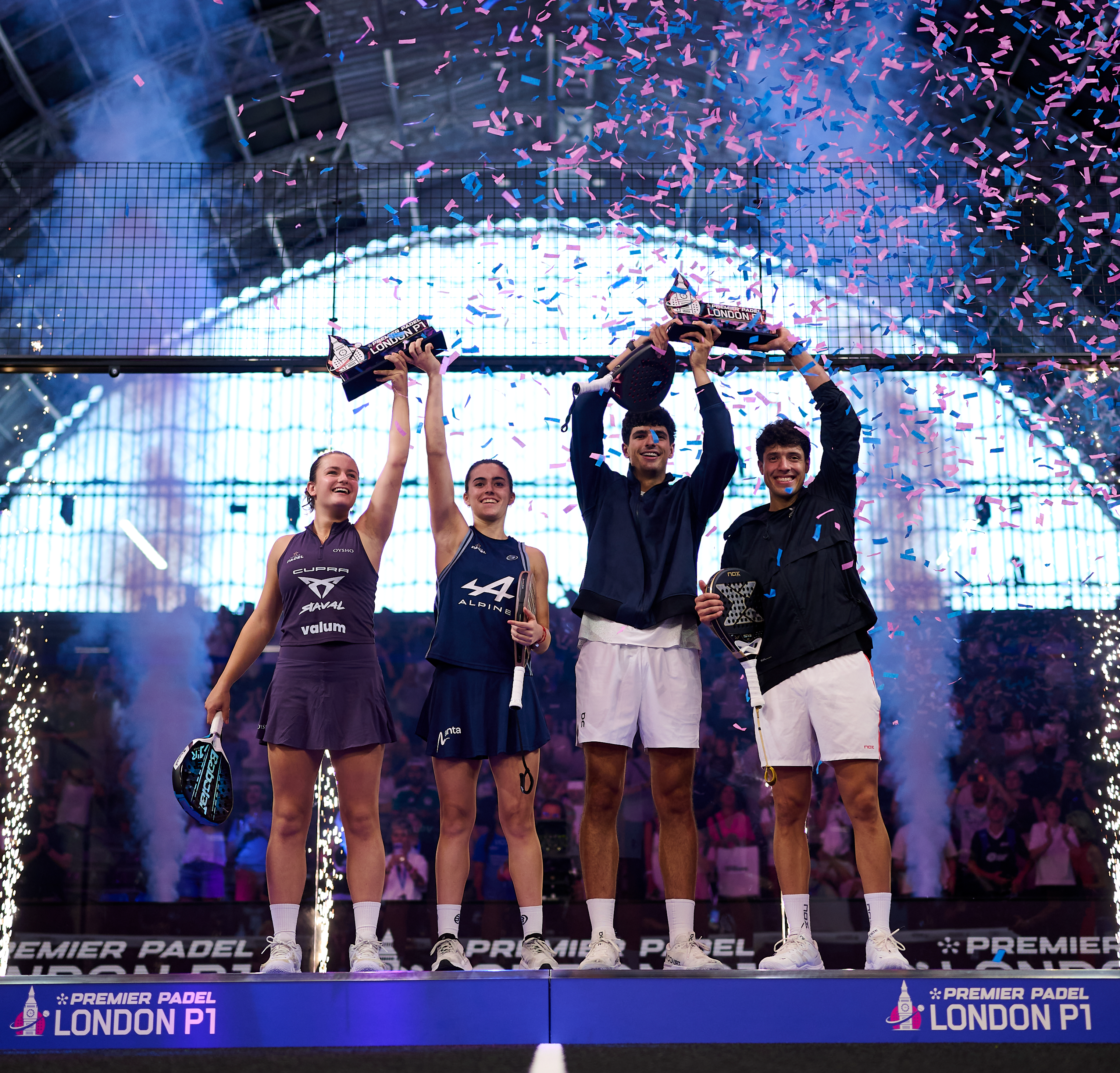 Calvo-Fernández and Coello-Tapia crowned London’s first-ever champions as 20,000 fans pack out Olympia