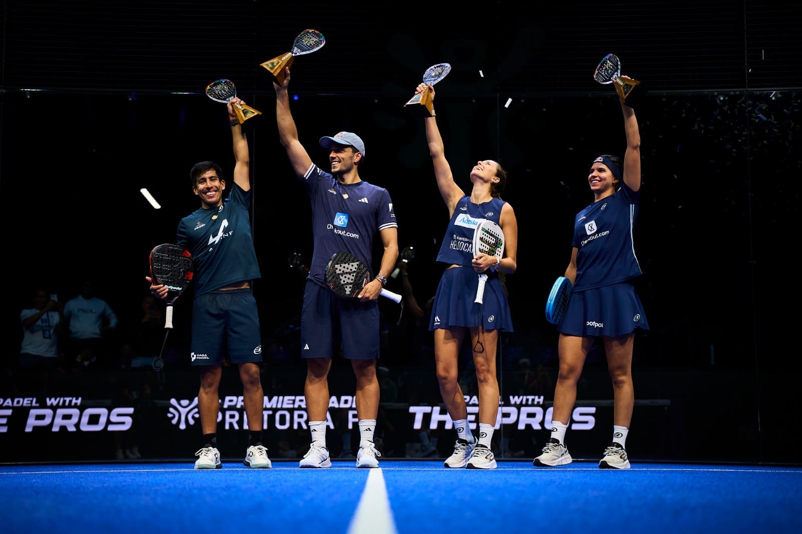 Experience leads Gemma-Delfi and Chingalán to South Africa's first Premier Padel crown